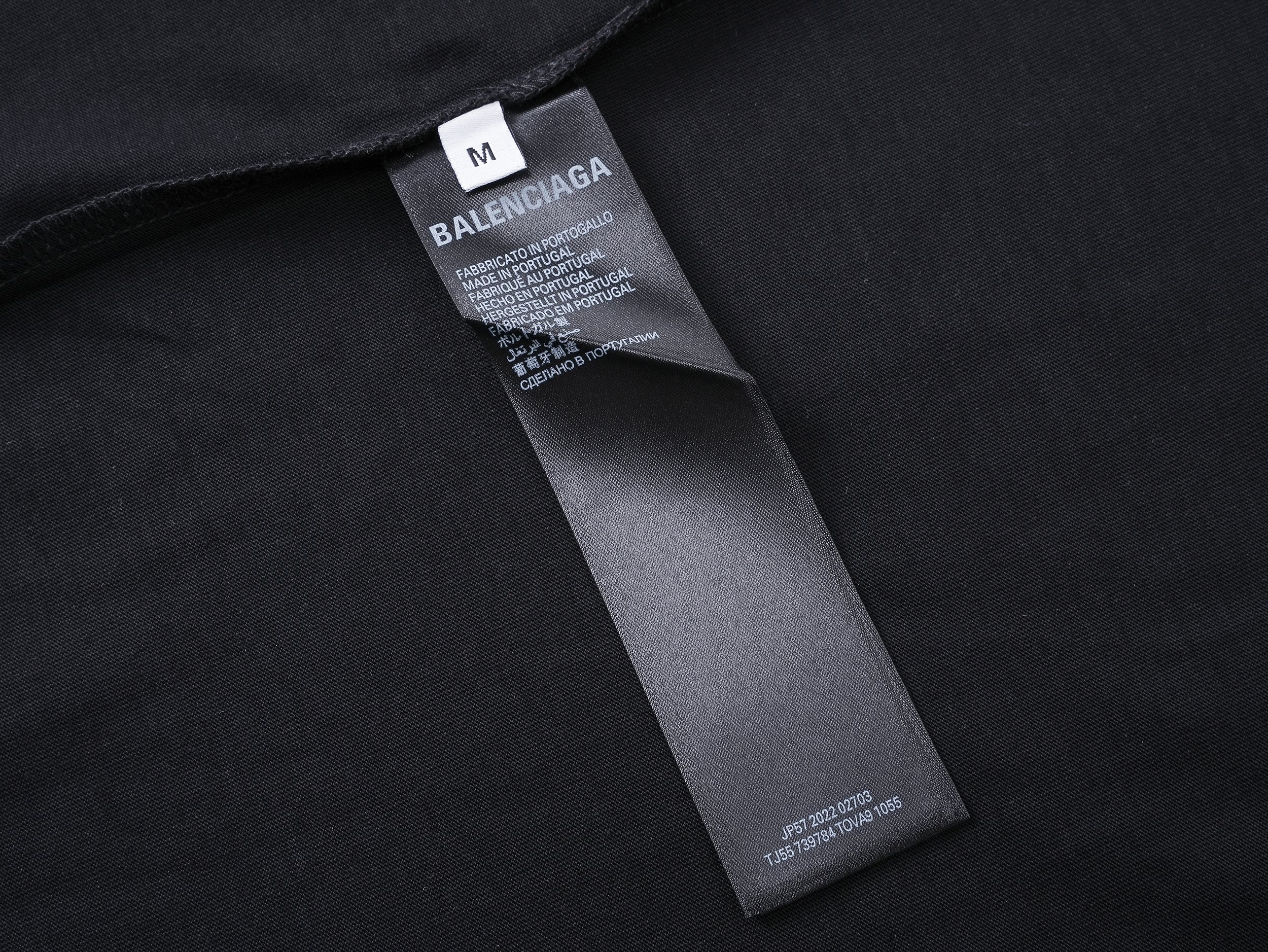 Balenciaga Black T-Shirt