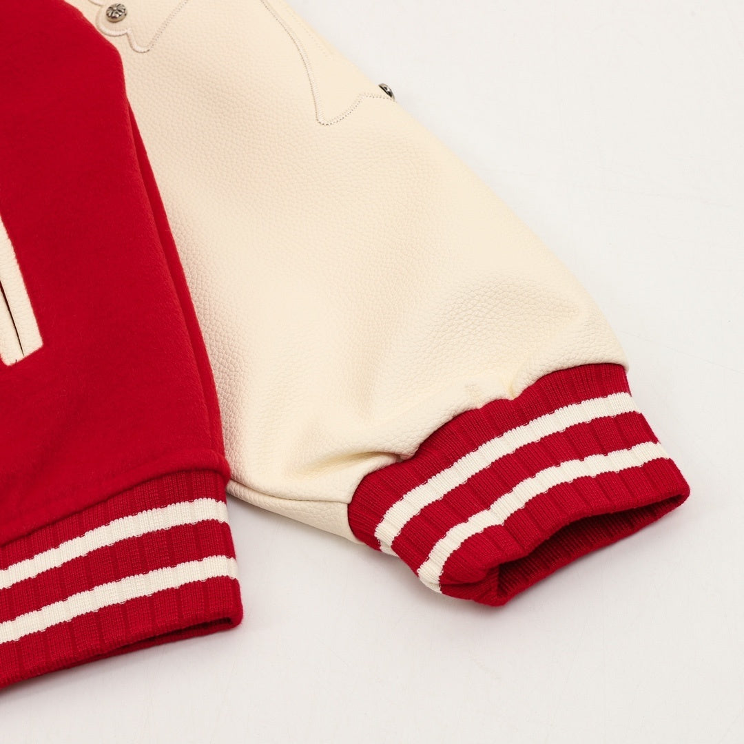 Chrome Hearts Red Jacket