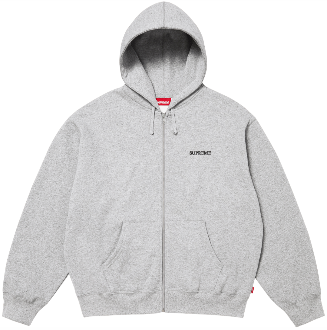 Supreme Zipper Hoodie
