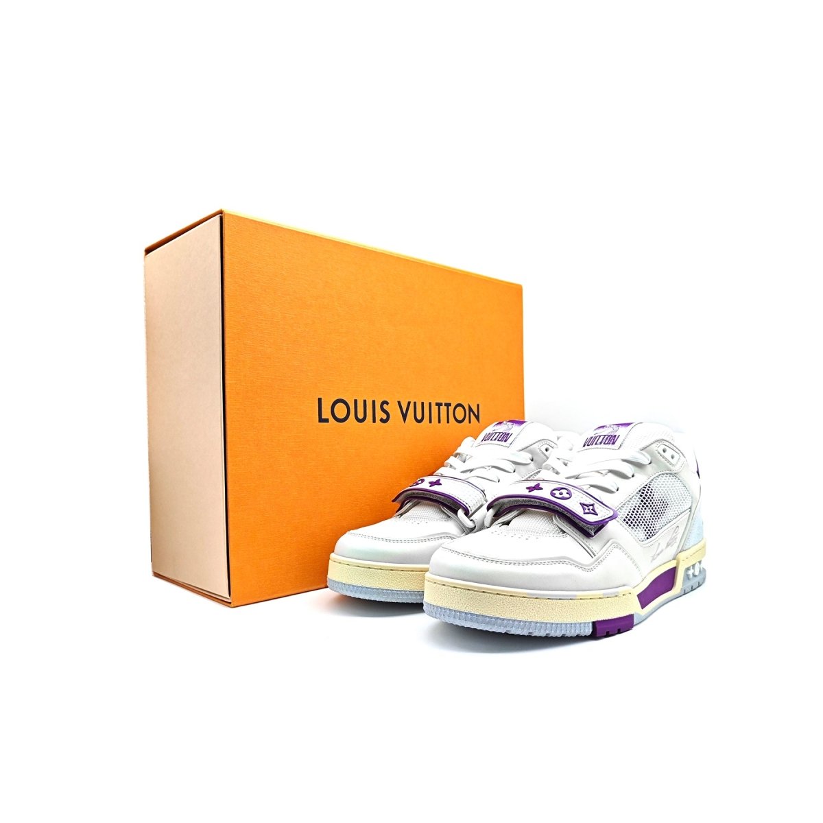 Louis Vuitton Violet Mesh Trainer Sneaker