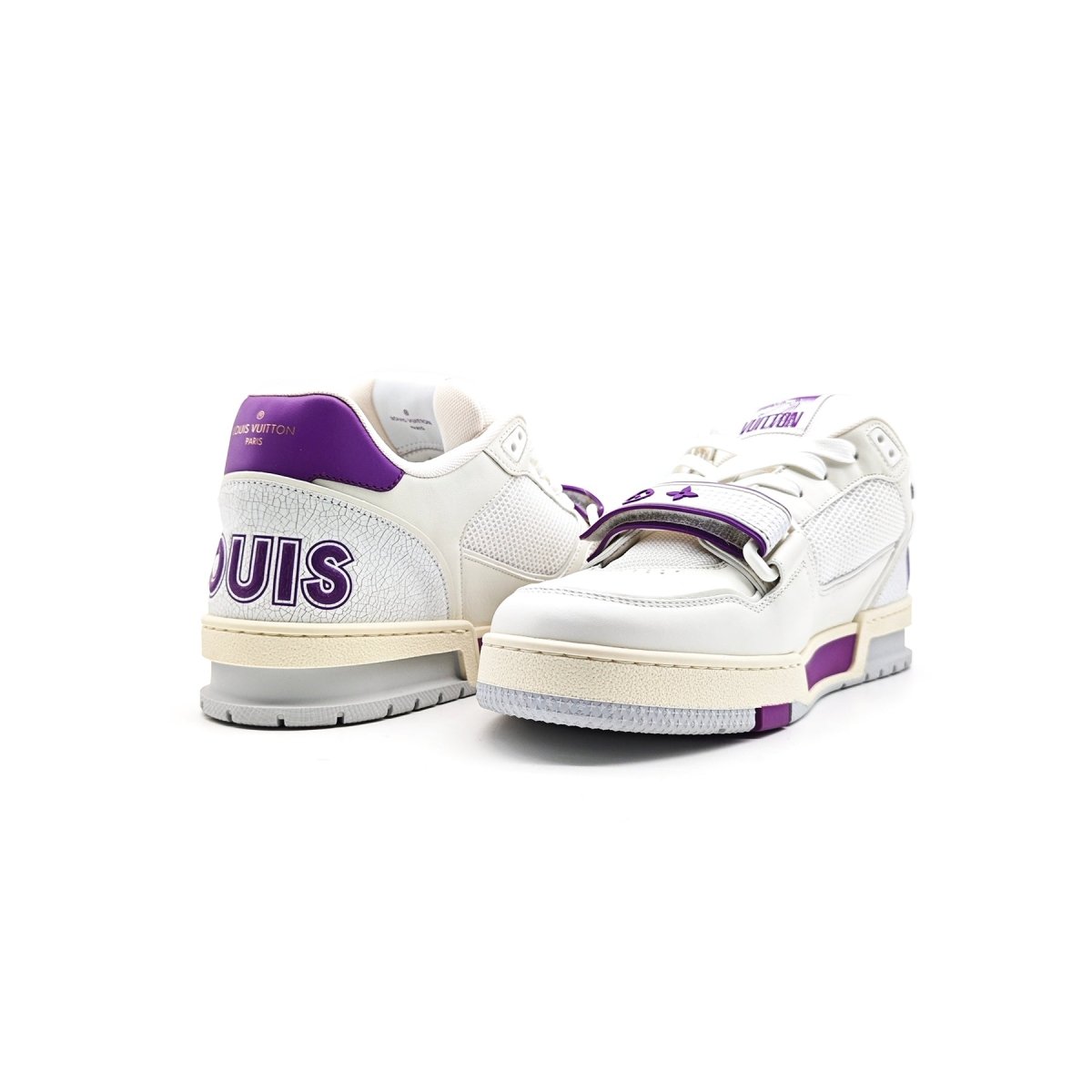 Louis Vuitton Violet Mesh Trainer Sneaker